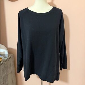 ZELOS Women's Black Sweatshirt Sz 2X